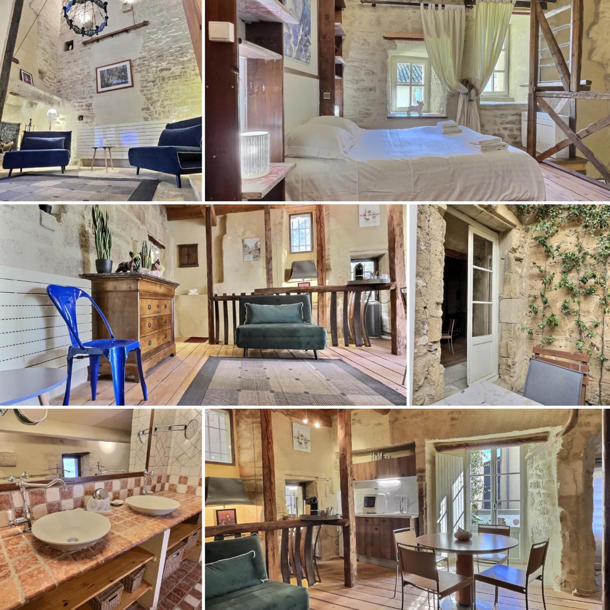 Chez Lydia - Loft Cosy, Depart Canoe A Pied, Proche Pont-Du-Gard Et Uzes Remoulins Extérieur photo
